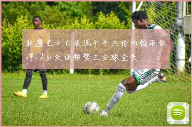 新鹰王今日表现平平杰伦约翰逊仅得12分失误频繁三分球全失